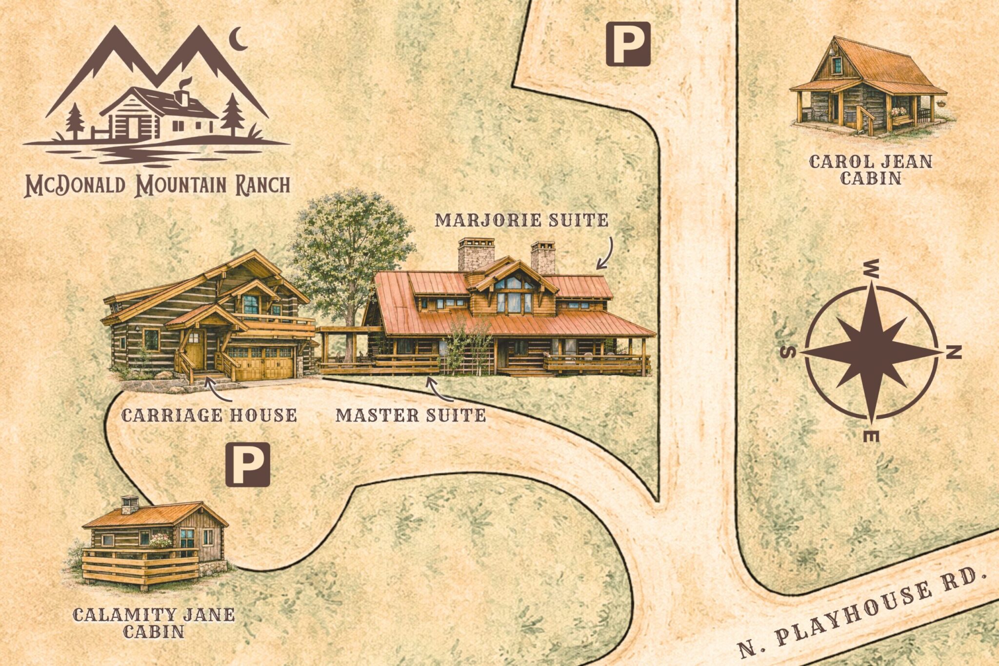 Metzler Ranch Map Vacation Rentals Near Mount Rushmore and Custer State Park - McDonald ...